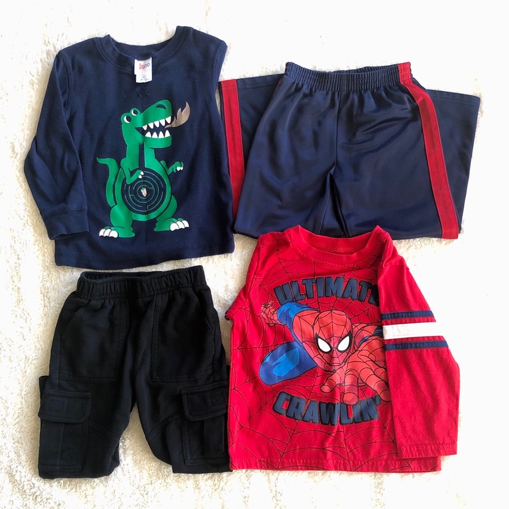 Bundle of 2T Toddler Boys’ Cool Weather Clothes